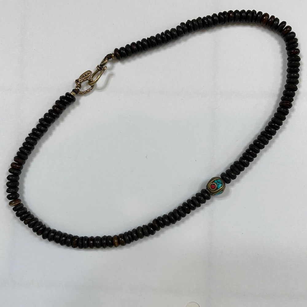Love Heals 16” necklace / choker with decorative ball.